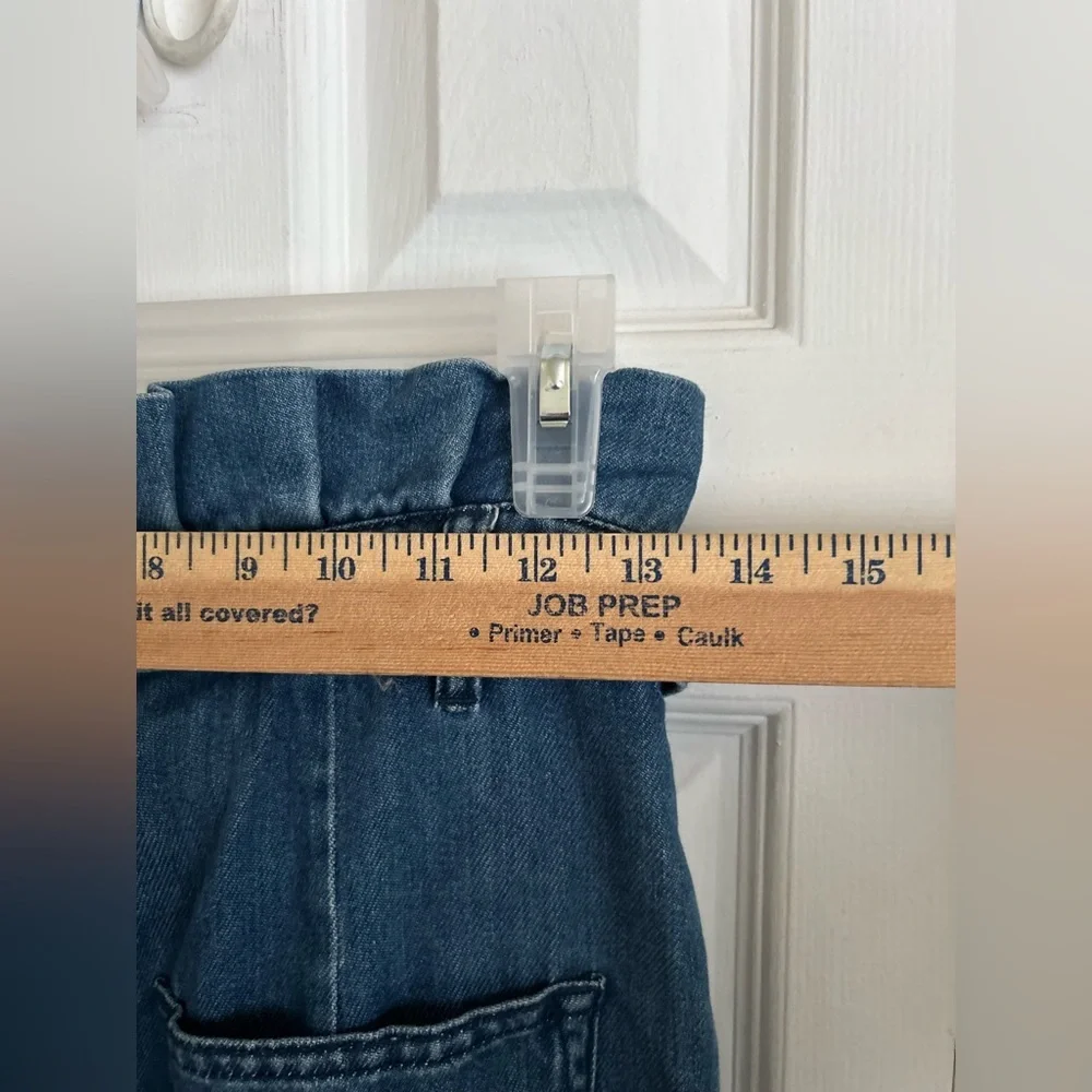 ✌️4 for $20✌️ Frank & Oak Linda balloon in dark wash - Picture 5 of 10